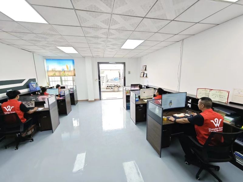 Shenzhen Weixin Plastic Machinery Factory สายการผลิตของผู้ผลิต