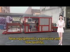 เครื่องปรับปรุงความร้อนของกระดาษพลาสติกแบบอัตโนมัติเต็ม