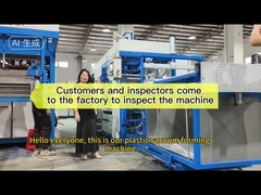 อัตโนมัติเต็มที่ Seedling Tray เครื่องปรับปรุงความว่างพลาสติก