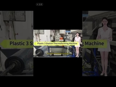 เครื่องปรับปรุงความร้อนพลาสติก 3 สถานที่อัตโนมัติเต็ม