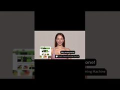 เครื่องทำกล่องผลไม้พลาสติกกินไฟต่ำ