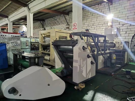 ใช้ 110 สกรูเดียว Ps Pp พลาสติก extruder