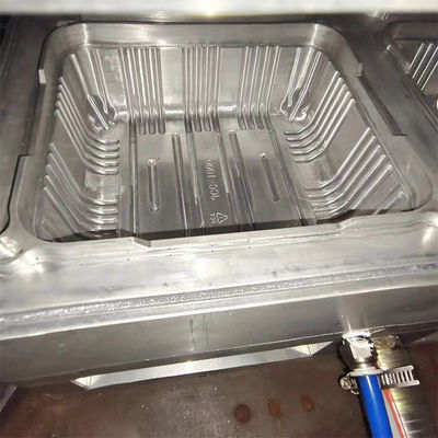 กล่องผลไม้พลาสติก โมลด์ Thermoforming สําหรับแรงดันลบบวก เครื่องสี่สถานี