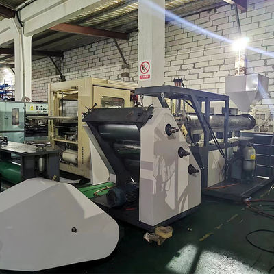 PLC การควบคุมพลาสติก pp สาย extrusion ใบสําหรับอุตสาหกรรม
