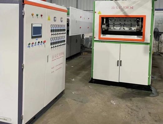 95kw เครื่องพลาสติก Thermoforming สําหรับ PP PS PET PVC ABS วัสดุที่สามารถทําลายได้