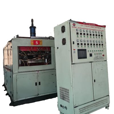 เครื่องปั้นเครื่องทําความร้อนพลาสติกแบบอัตโนมัติเต็ม สําหรับถ้วย PE/PET/PVC
