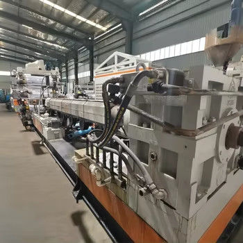 สามารถปรับปรุง 33 1 สกรูความยาวเครื่องพลาสติก extrusion กับระบบควบคุม PLC