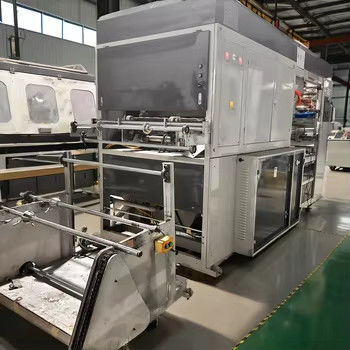 เครื่องปรับปรุงระยะว่างมือสองที่ควบคุมโดย PLC สําหรับวัสดุที่มีผลิตสูงและวัสดุ PS