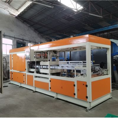 อัตโนมัติ พื้นที่การปั้นสูงสุด 650 * 710mm เครื่องพลาสติก Thermoforming การผลิตที่รวดเร็วและง่าย