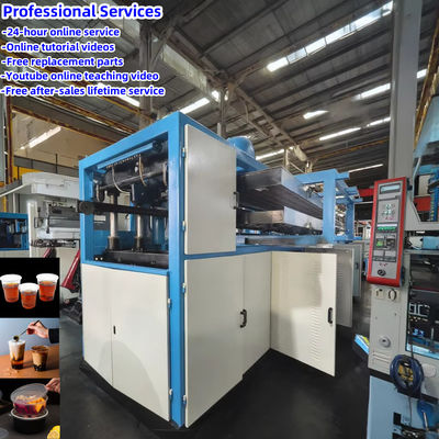 เครื่องทําความร้อนไฟฟ้า PP/PS เครื่องทําความร้อนจากพลาสติกสําหรับทําแก้วไอศกรีมคริสต์มาส
