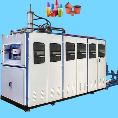 อัตโนมัติครบถ้วยไอศกรีม เครื่องพลาสติก Thermoforming